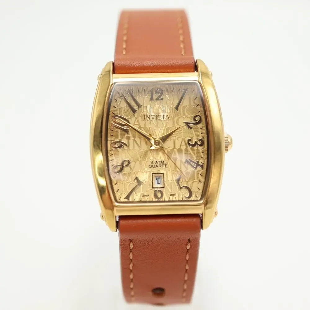 Invicta vintage gold